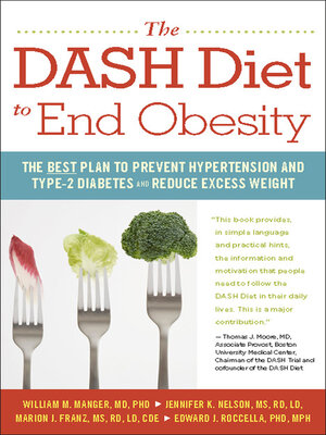 cover image of The DASH Diet to End Obesity
